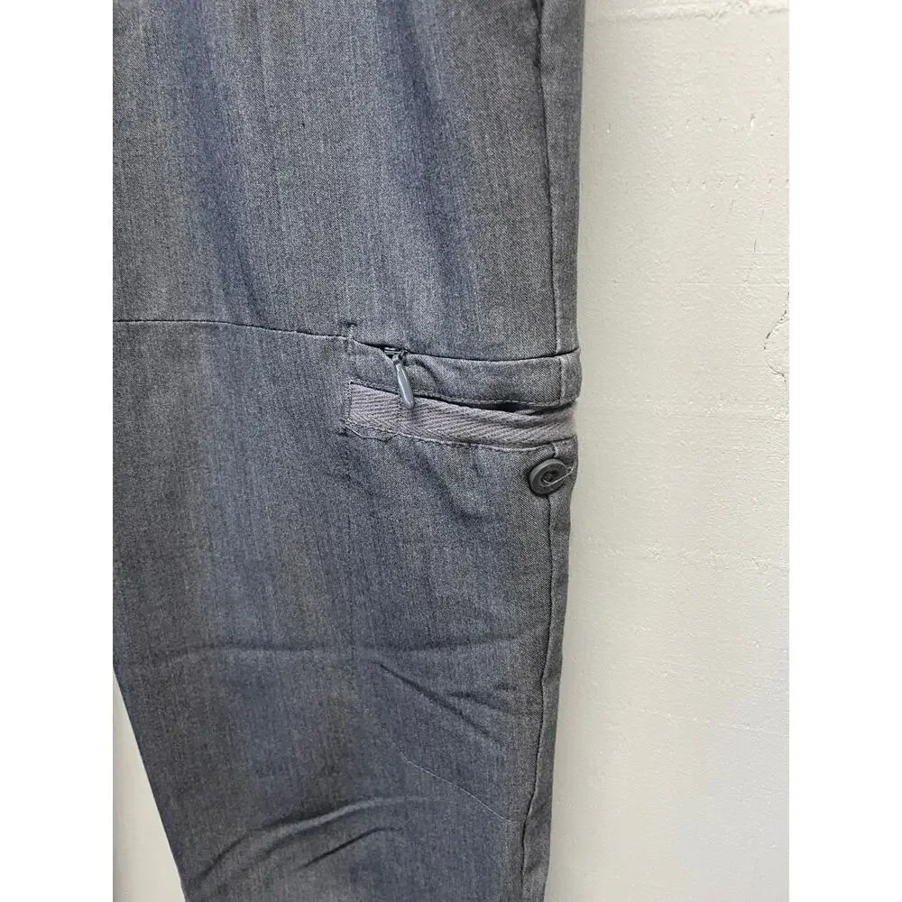 Figs Scrubs Pants Gray Size XS Women's Bottoms Missing Drawstring Grey